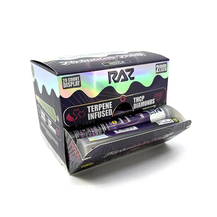 RAZ THCP INFUSED DIAMONDS PREROLL 2G 20CT