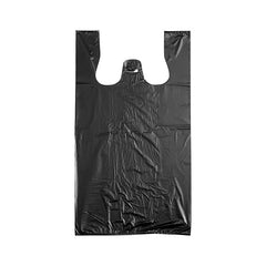SUNRISE BLACK T-SHIRT CARRY OUT BAGS - LARG