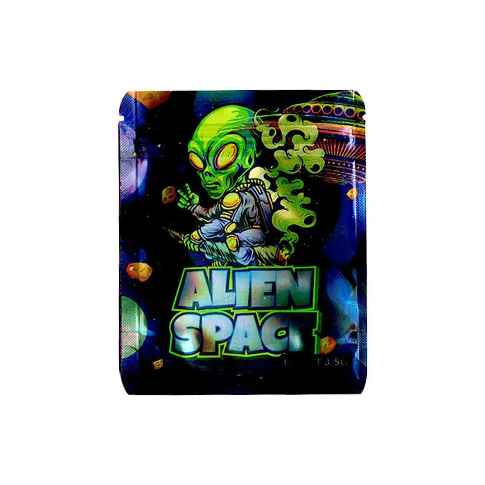 SMOKE PROOF BAGS - ALIEN SPACE