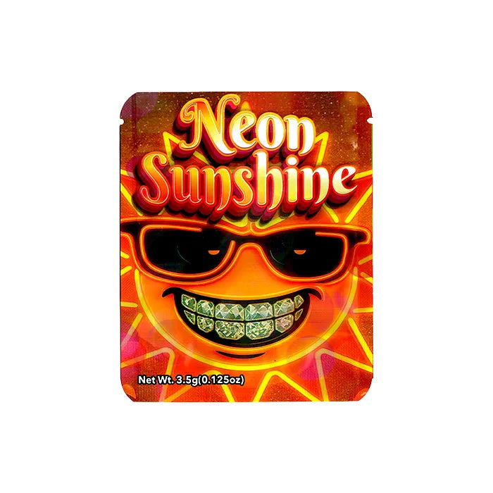 SMOKE PROOF BAGS - NEON SUNCHINE