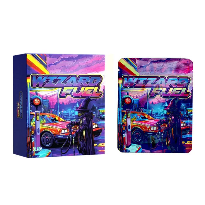 SMOKE PROOF BAGS W/ BOX KIT - WIZARD FUEL