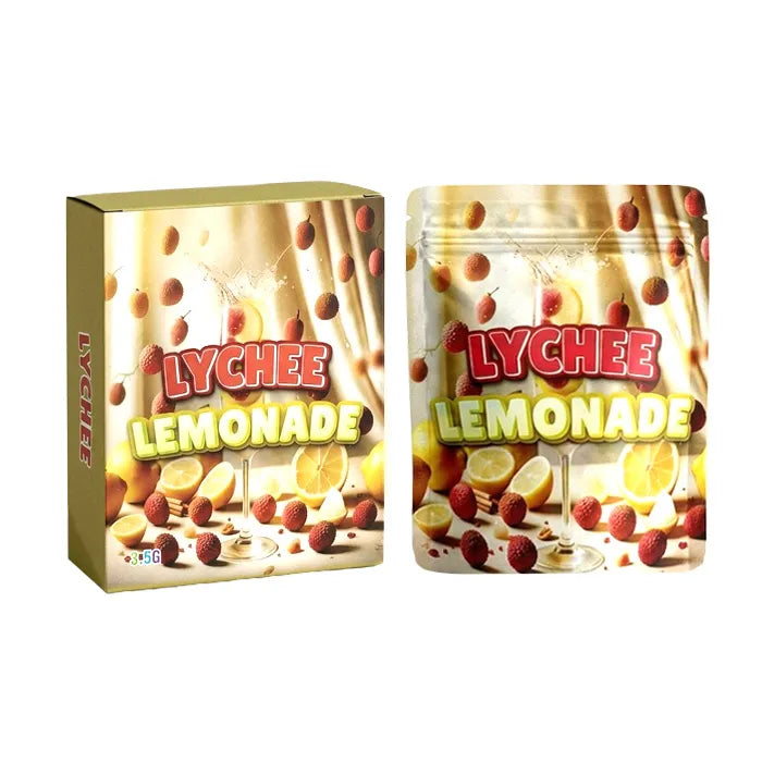 SMOKE PROOF BAGS W/ BOX KIT - LYCHEE LEMONADE