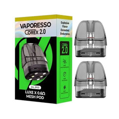 VAPORESSO LUXE X POD COREX 2.0 MTL 5ML 2PK