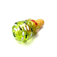 RAW GLASS NICE CREAM GREEN CONE HOLDER