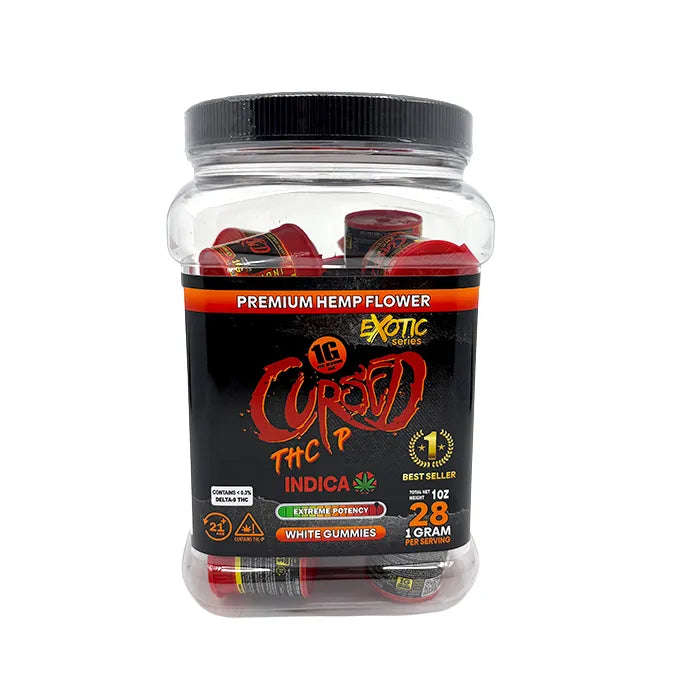 CURSED PREMIUM HEMP FLOWERS THCP 1G 28CT