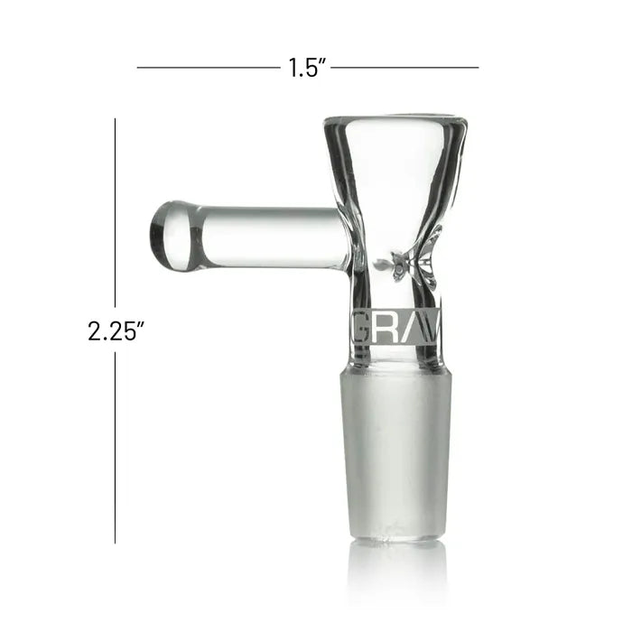GRAV 14MM TRIPLE PINCH BOWL 5PK BFP14(PK) - CLEAR