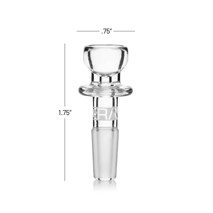 GRAV 10MM CUP BOWL 5PK BA10(PK) - CLEAR