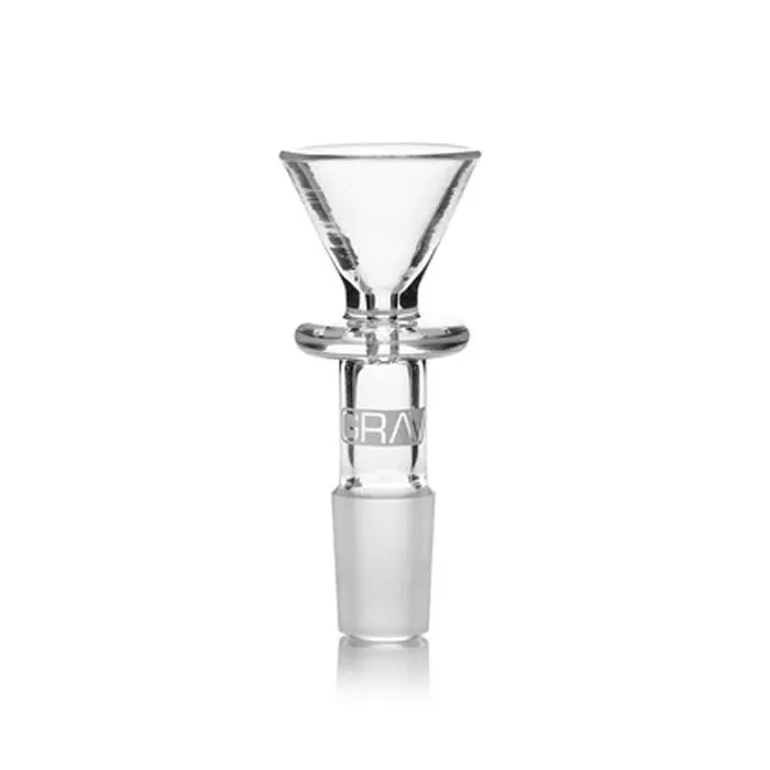 GRAV 14MM FUNNEL BOWL 5PK BF14(PK) - CLEAR