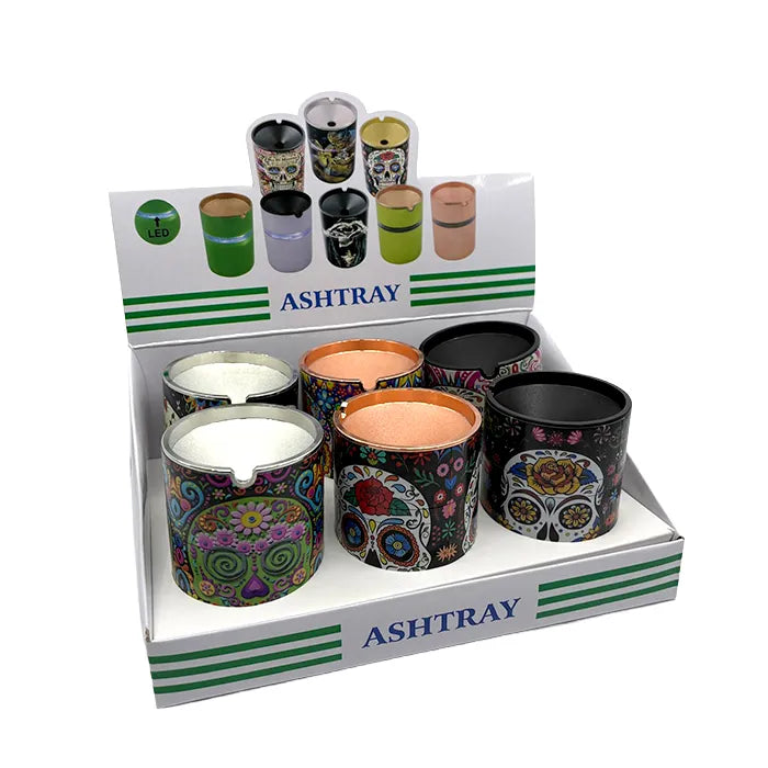 ASHTRAY CUP CANDY SKULL CSK - ASSORTED