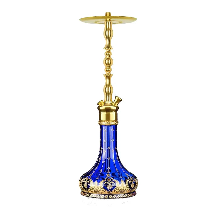 ADALYA RUSSIAN 24K GOLD PLATED HOOKAH (ONLY PICK UP)