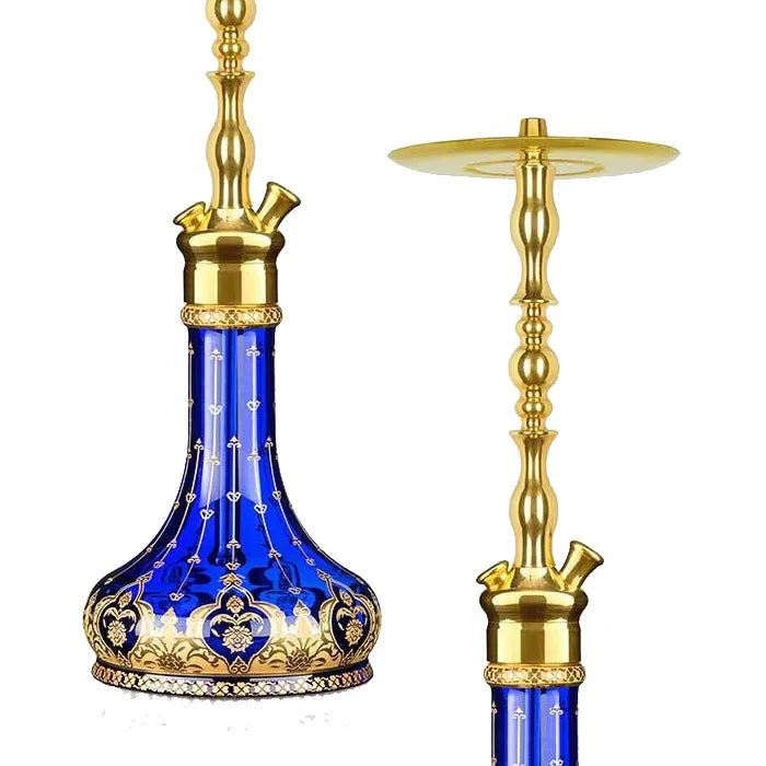 ADALYA RUSSIAN 24K GOLD PLATED HOOKAH (ONLY PICK UP)