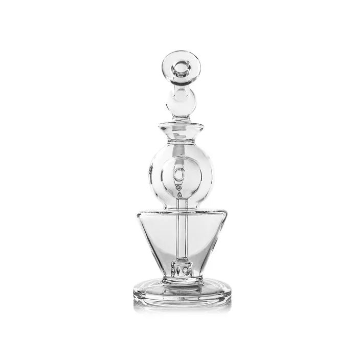 MJ ARSENAL GEMINI MINI DAB RIG - CLEAR