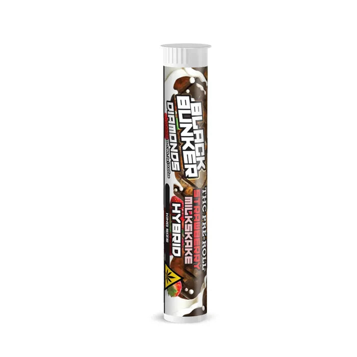 BLACK BUNKER THC DIAMOND PREROLLS 2G 10CT