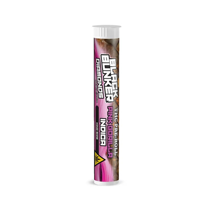BLACK BUNKER THC DIAMOND PREROLLS 2G 10CT
