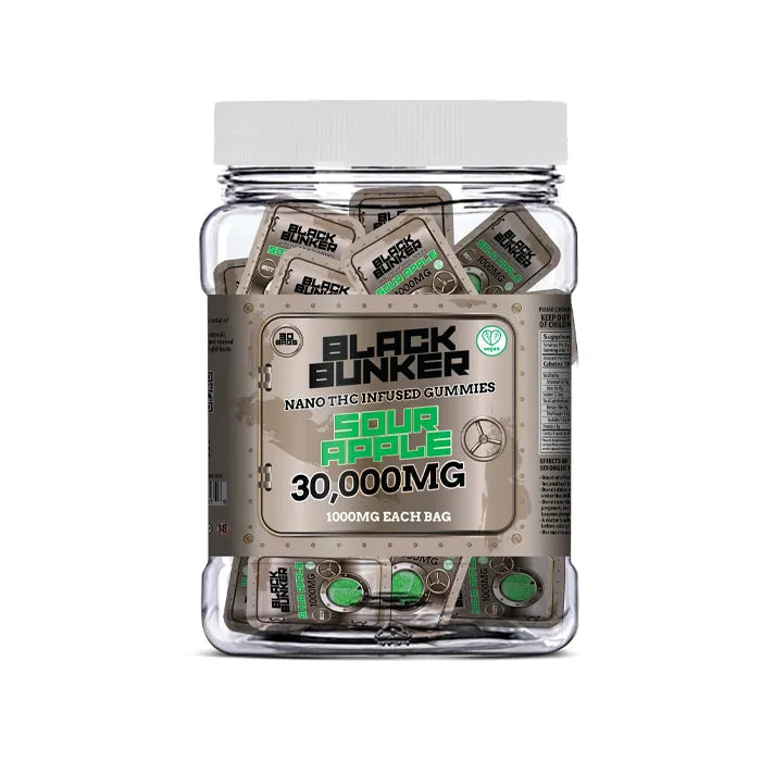 BLACK BUNKER THC GUMMIES 30,000MG