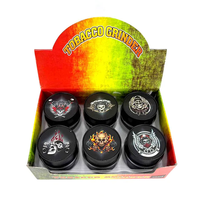 GRINDER GR041-B-BK SKULL ASSORTED