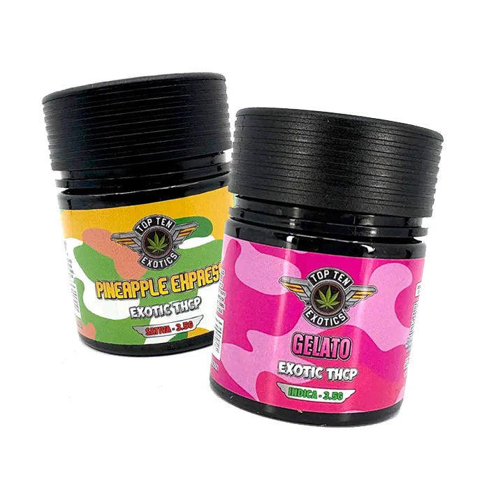 TOP TEN EXOTIC FLOWER THCP 3.5G