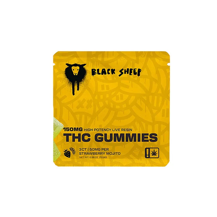 BLACK SHEEP GUMMIES LR THC 150MG