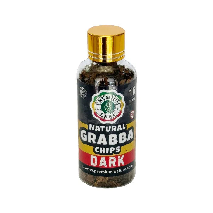 PREMIUM LEAF GRABBA CHIPS BOTTLES 16GR - DARK
