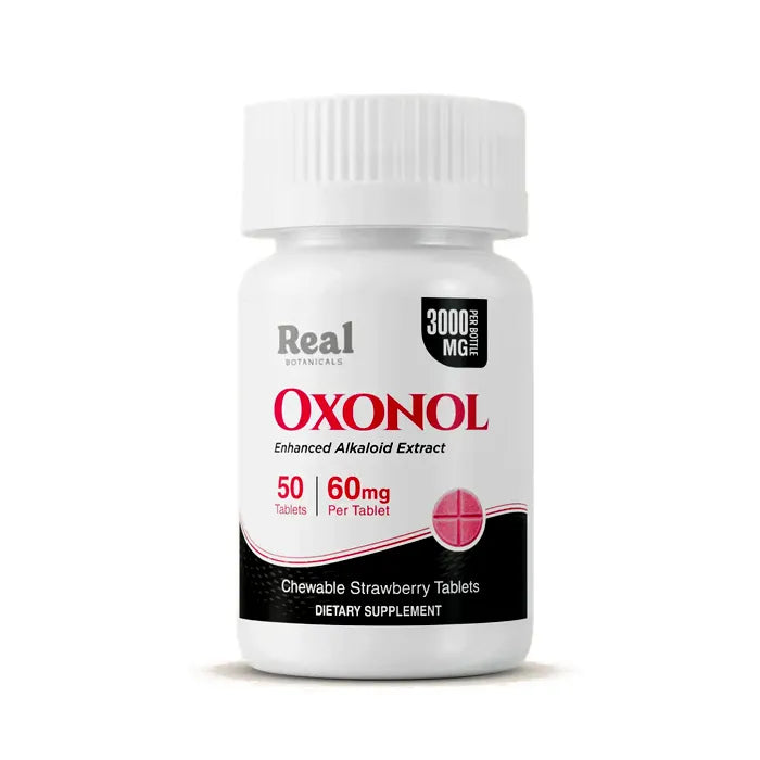 REAL BOTANICALS OXONOL JAR 60MG STRAWBERRY