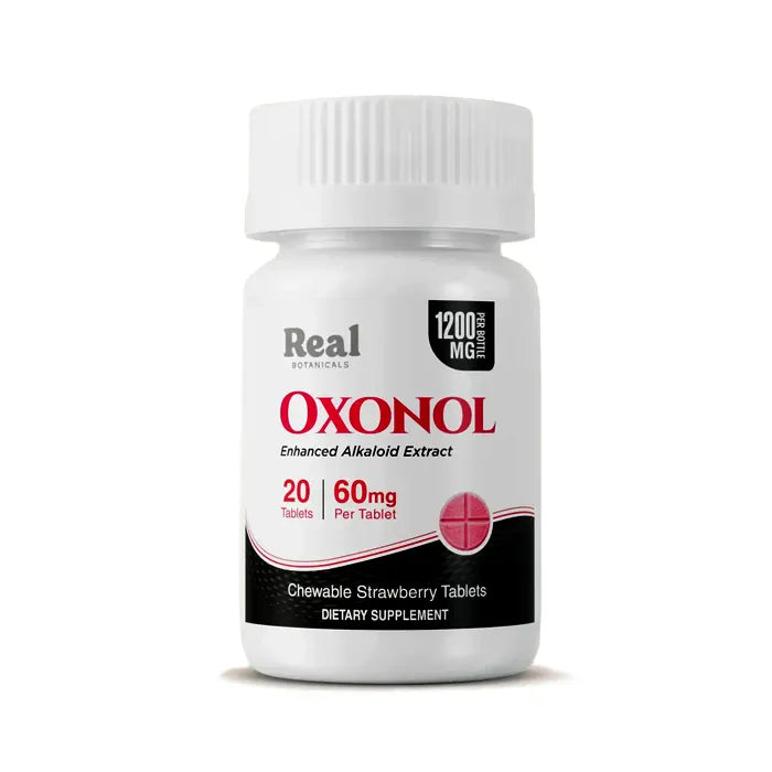 REAL BOTANICALS OXONOL JAR 60MG STRAWBERRY