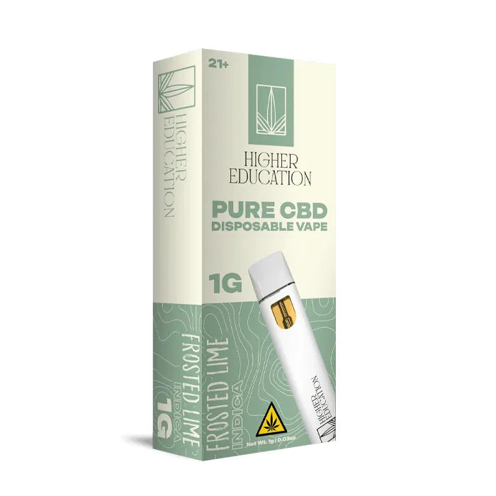 HIGHER EDUCATION PURE CBD DISPOSABLE 1G 5CT