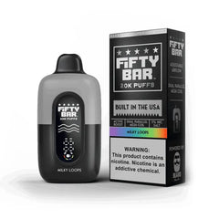 FIFTY BAR V2 20K DISPOSABLES 5CT BLK SERIES