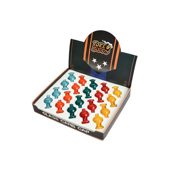 TOKE BUDDY GLASS CARB CAP W/AIR FLOW - SKGA1147