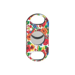 CIGAR CUTTER CUT49 - FLORAL DESIGN