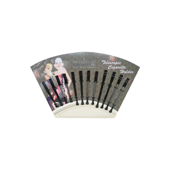 TELESCOPIC CIG. HOLDER W/12 STONE TCHI13