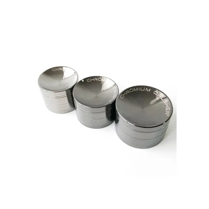 CHROMIUM CRUSHER CONCAVE TOP 4 PARTS GUNBLACK
