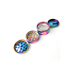 CRUSHER WITH WINDOW 62X55MM RAINBOW