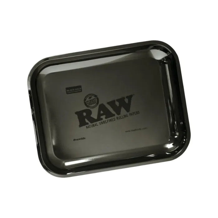 RAW ROLLING TRAY SMALL BLACK