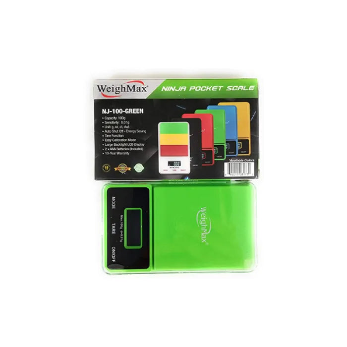 WEIGHMAX NINJA POCKET SCALE 0.01G - NJ100