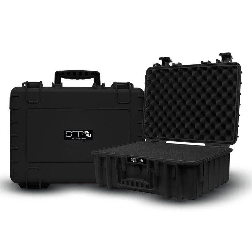 17" Deep STR8 Case With 3 Layer Pre-cut Foam - Onxy Black - (1 Count)