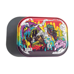 SMALL TRAY W/ MAGNETIC LID - MELTING SKULL