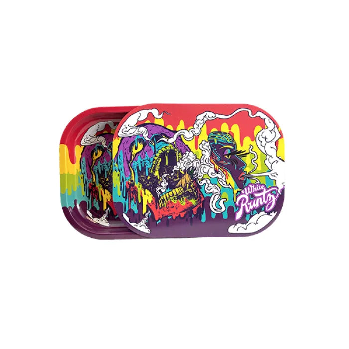 SMALL TRAY W/ MAGNETIC LID - MELTING SKULL