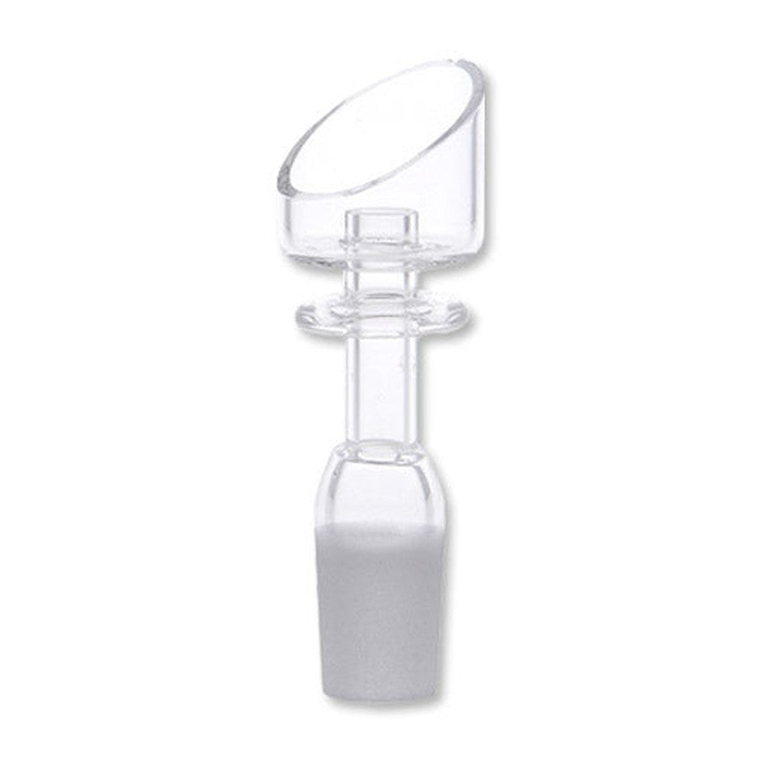 18mm Domeless Quartz Nail - Angled Top - Male - (1 Count)