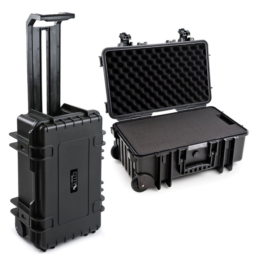 19" STR8 Case With 4 Layer Pre-cut Foam - Onxy Black - (1 Count)