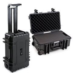 19" STR8 Case With 4 Layer Pre-cut Foam - Onxy Black - (1 Count)