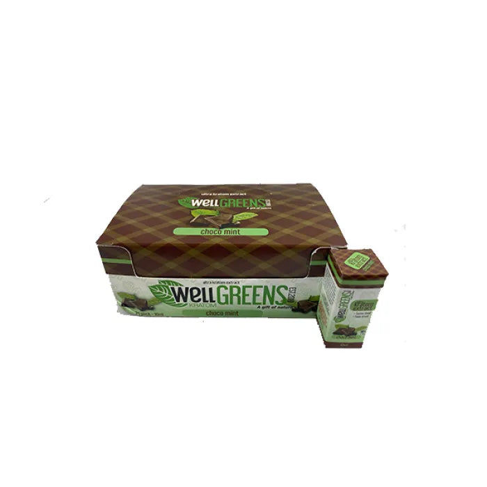 WELLGREENS KRATOM CHOCOLATE COCO-MINT 10ML