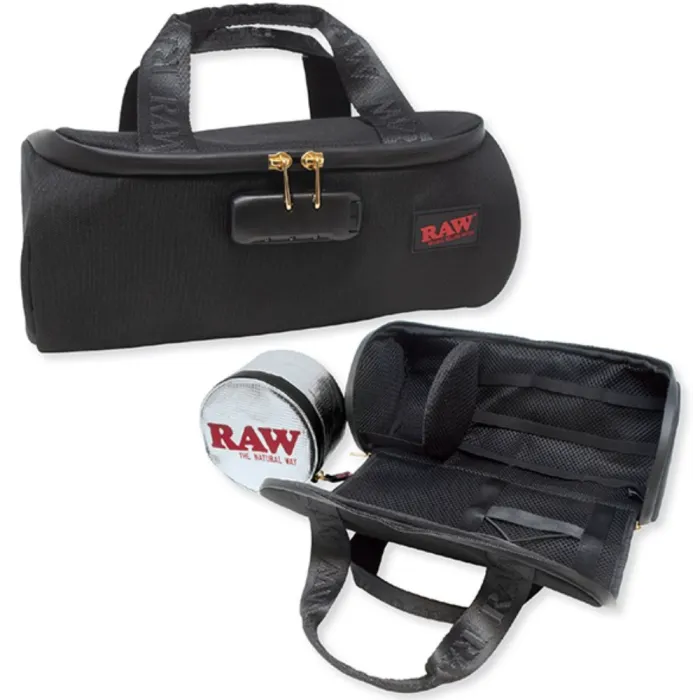 RAW DANK LOCKER MINI DUFFEL BAG WITH REMOVABLE BAG INSIDE