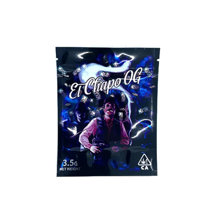 SMOKE PROOF BAGS 50CT - #231 EL CHAMPO OG