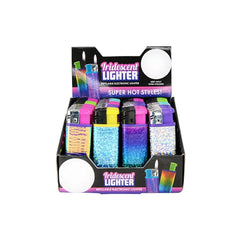 IRIDESCENT REFILLABLE LIGHTERS