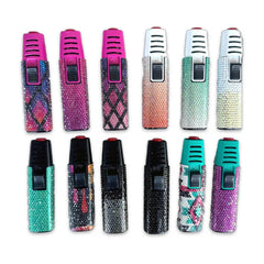TORCHBLUE SLIDE LIGHTER 25140 - RHINESTONE