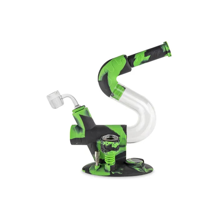 OOZE SWERVE SILICONE WATER PIPE & NECTAR COLLECTOR