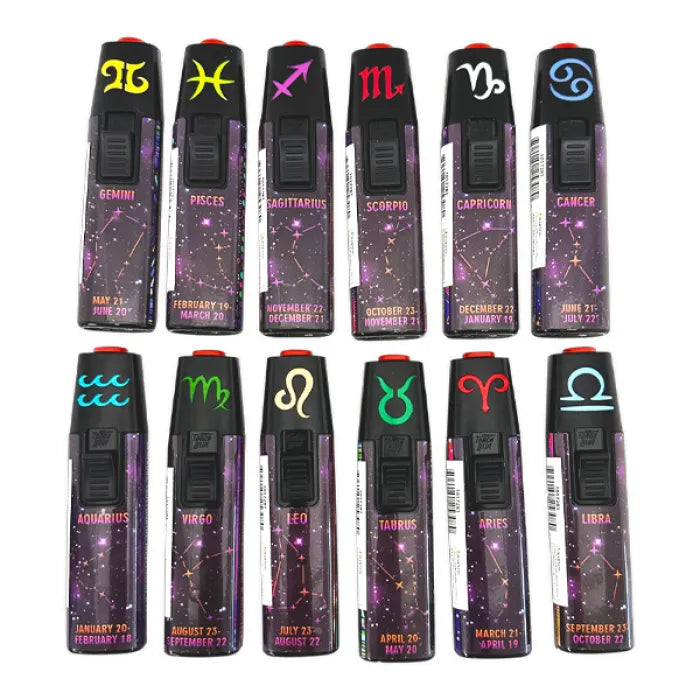 TORCHBLUE METALLIC LIGHTER 25308 - ZODIAC
