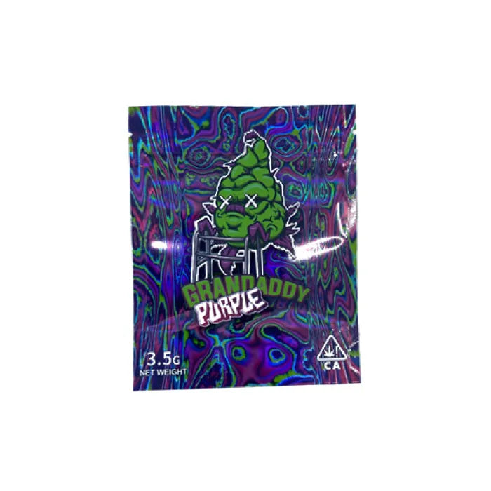 SMOKE PROOF BAGS 50CT - #254 GRANDDADDY PURPLE