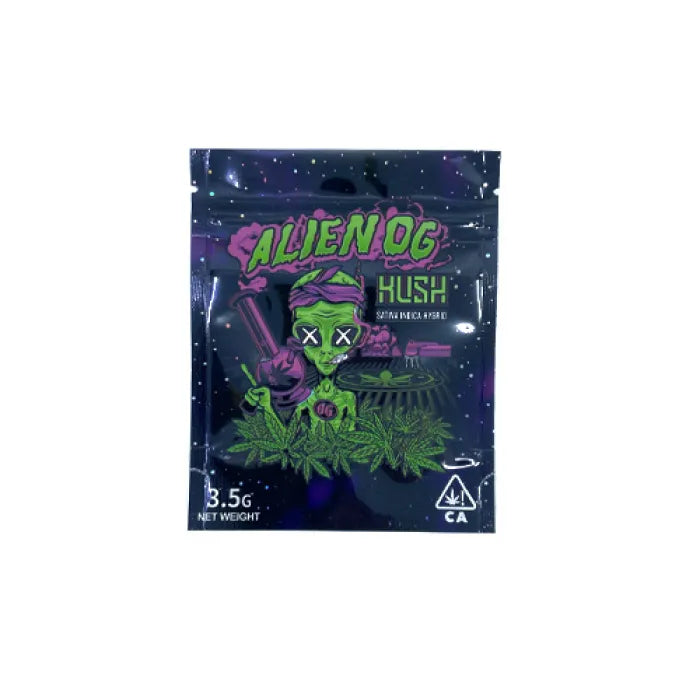 SMOKE PROOF BAGS 50CT - #262 ALIEN OG KUSH