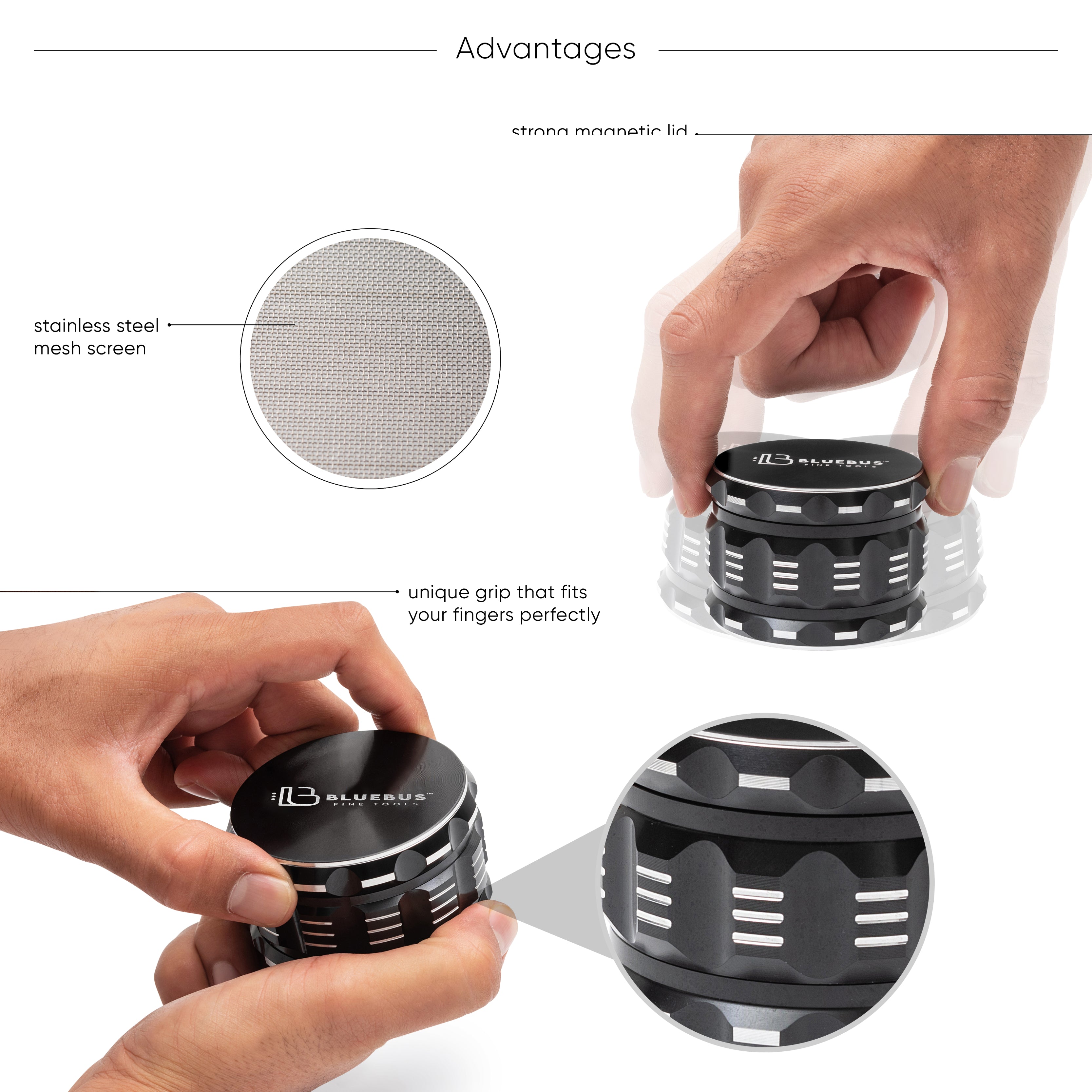 GAC 2.5" Ceramic Grinder